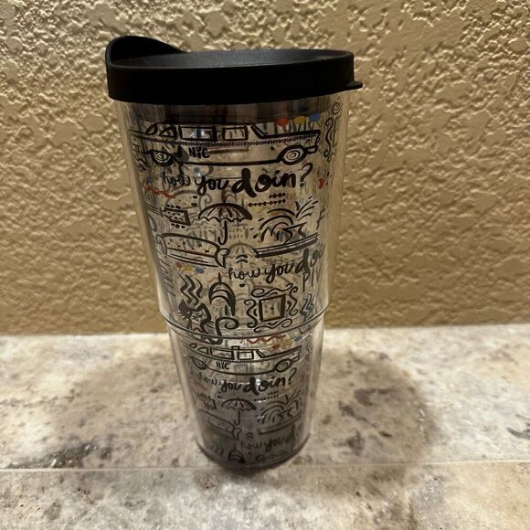 Tervis Friends Pattern Made in USA Double Walled Insulated Travel Tumbler 24 Oz - Picture 3 of 5